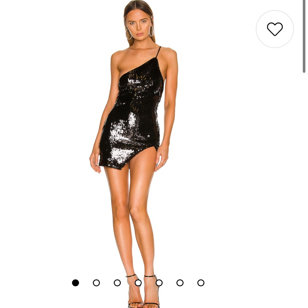 REVOLVE Trisha Mini Dress in Black